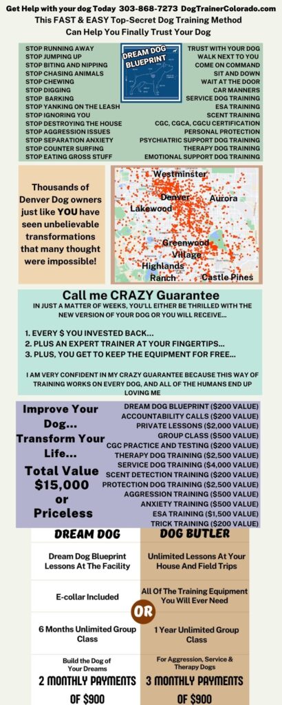 Dog Training Price Sheet